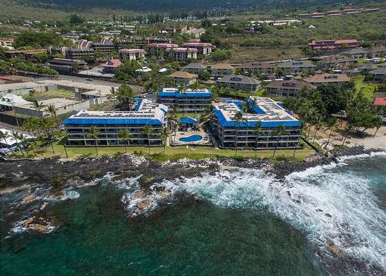Aerial view of the Kona Reef complex