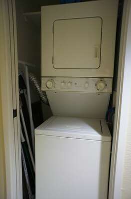 In Unit Washer And Dryer area