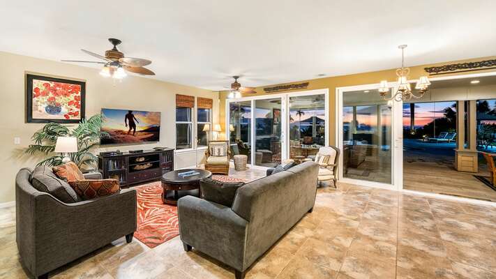 You'll enjoy the open floor plan of this spacious home