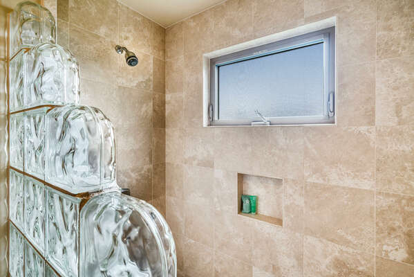 Beautiful Tiled Walk-in Shower