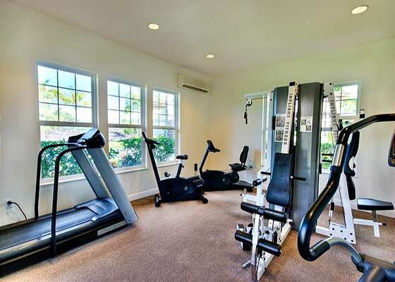 Air-Conditioned Fitness Room