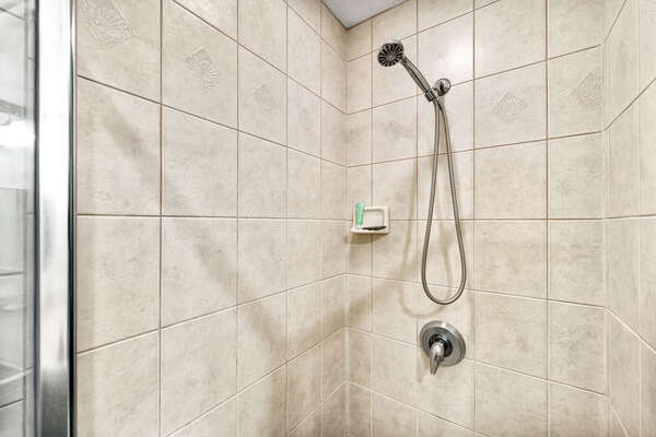 Main bathroom shower