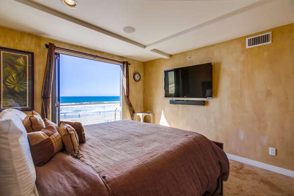 Master King Bedroom with oceanview
