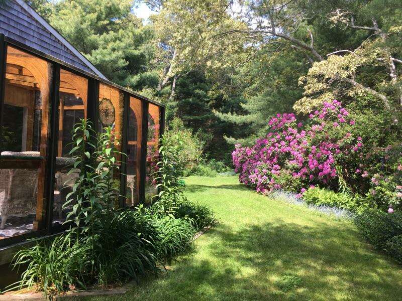 Beautiful side and back yard  -  19 Old Cart Way -Chatham- Cape Cod -New England Vacation Rentals