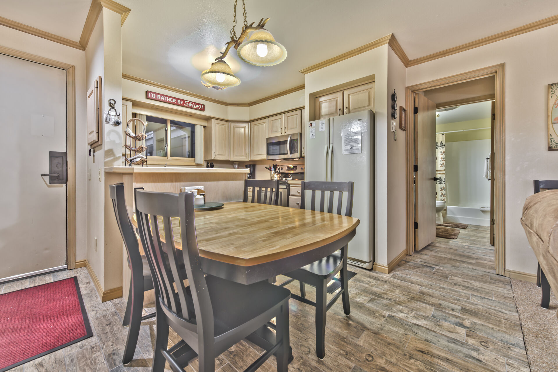 Dining Area and Kitchen