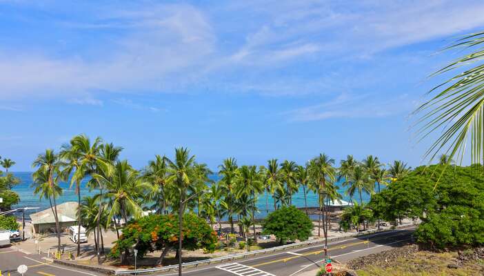 Beautiful View of Ocean & Kahalu'u Beach Park