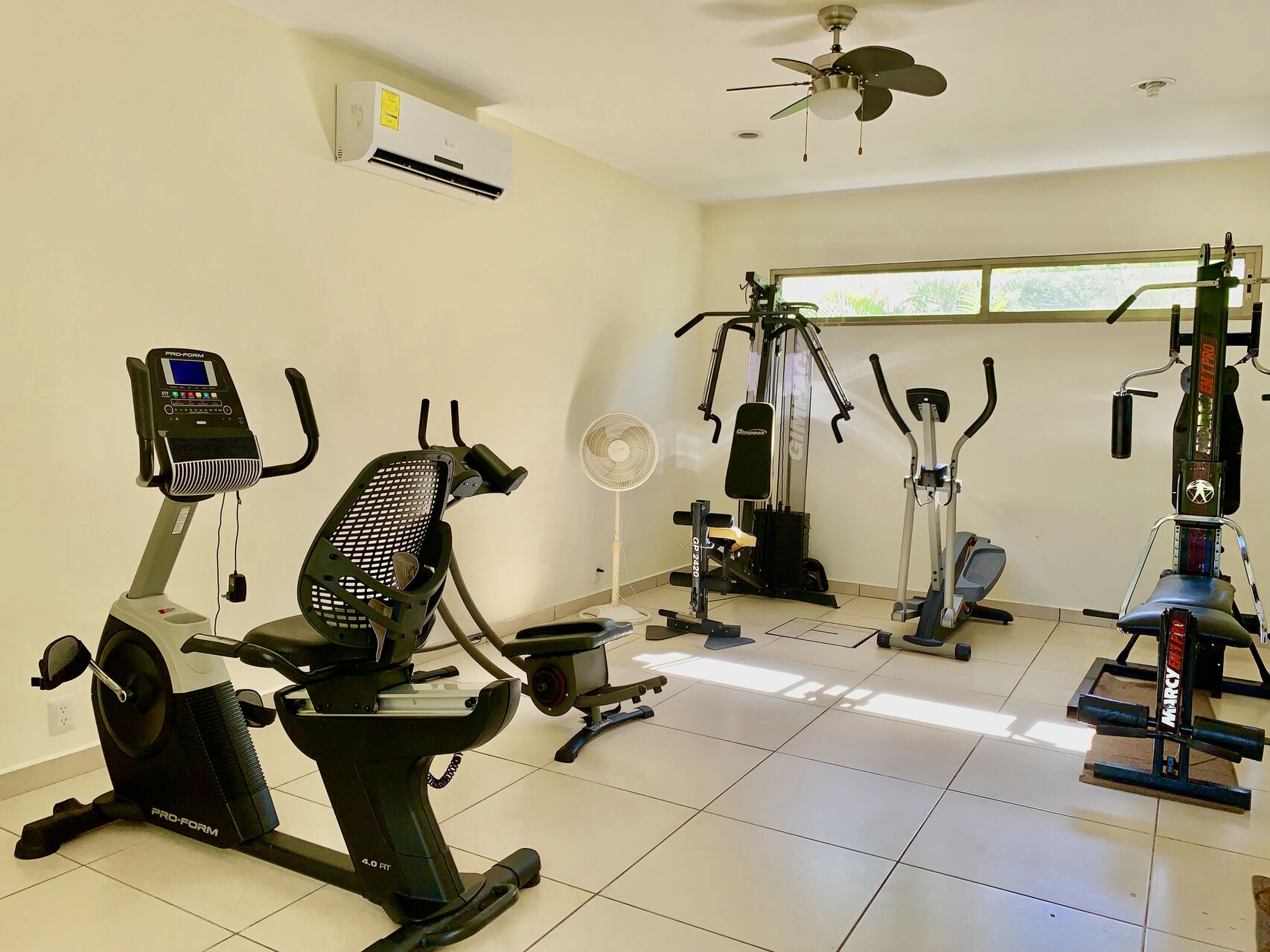 Fully equipated gym