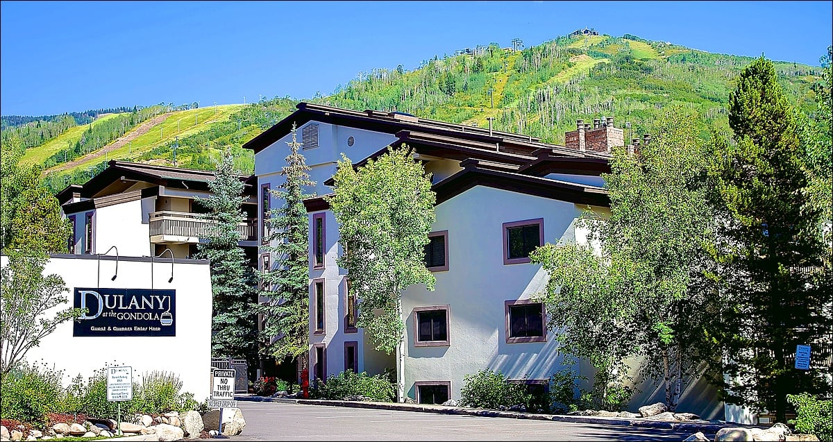 Exterior View of the Property and the Ski Resort