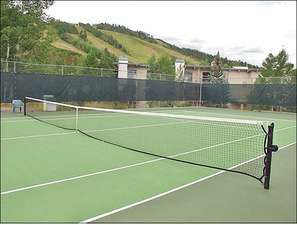 Tennis Court with a view