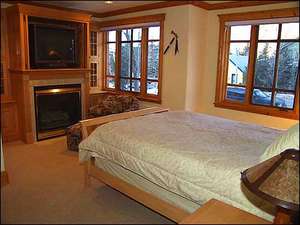 Master Suite with Gas Fireplace