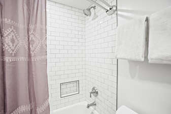 Tub/Shower Combo -- Bedroom#2