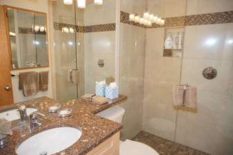 Newly Remodeled bathroom shared by 2nd and 3rd bedrooms