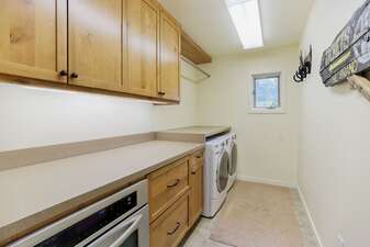 Laundry Room with Extra Stove