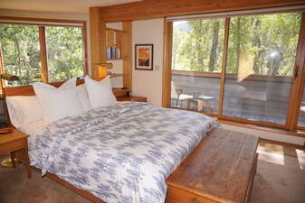 Master Bedroom with California King Bed