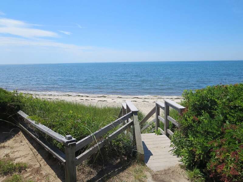 Stairway to the beach - Chatham Cape Cod New England Vacation Rentals