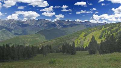 Vail Mountaintop in the Summer