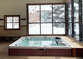 Telluride Lodge complex features an indoor and outdoor hot tub area.