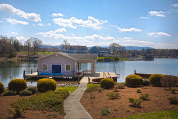 View of the Boathouse from the Rental