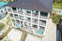 Aerial photo of this Destin Beachfront Vacation Home.