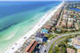 Aerial Image of our Rental Location at the Beach.