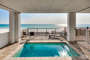 Private pool of this Destin Beachfront Vacation Home.