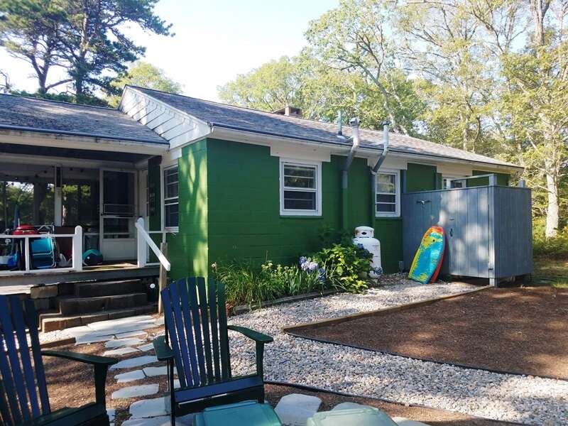 Back of 41 Whip O Will  Harwich Cape Cod - New England Vacation Rentals