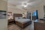 Luxurious Primary Suite has a King Size Bed and Private Ensuite