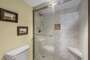 Master Bath with newly upgraded walk-in shower