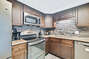 Fully Equipped Kitchen, recently upgraded with Stainless Steel Appliances, Custom Cabinets and Granite Counter Tops.