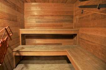 Private Sauna on the lower level