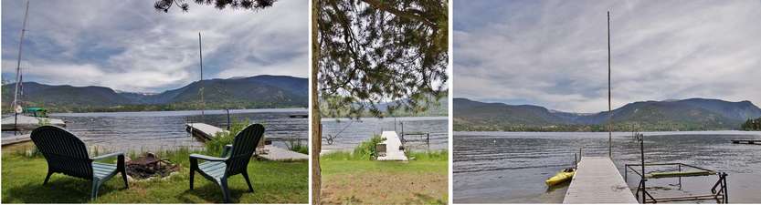 The Lakeside Firepit, Pine Tree with Hook and Ring Game, Private Dock with Kayak and Boat Lift