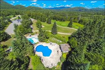 Beautiful Exterior View of this Pool Ares/Golf Course