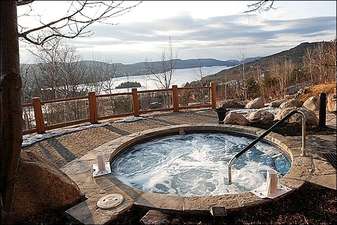 Relax in the Hot Tub any Time of Year