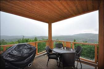 Enjoy a BBQ and Watch the Views on the Private Balcony