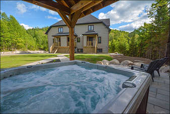 View of the Hot Tub and Complex