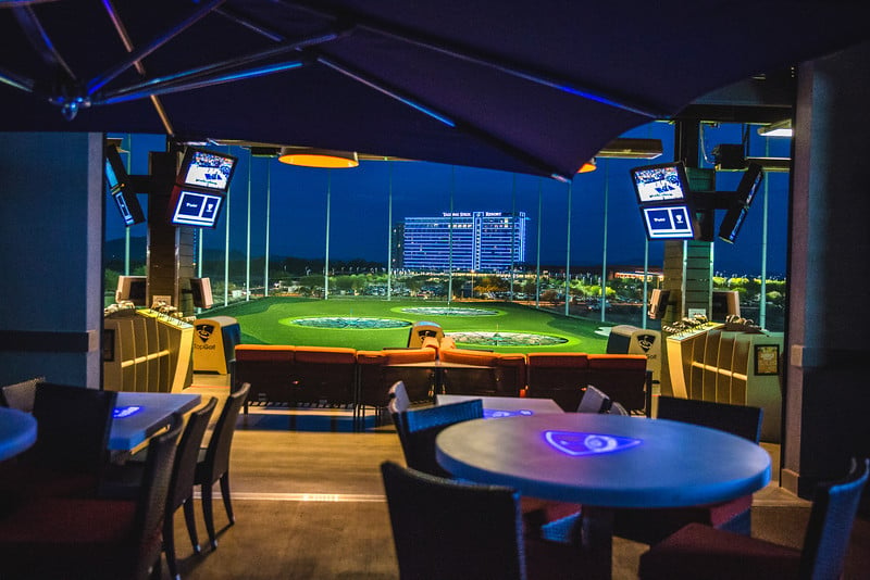Get your golf game out at Top Golf in Scottsdale