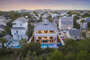 Aerial photo of this Destin Vacation House Rental.