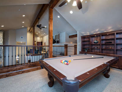 Loft with Pool Table