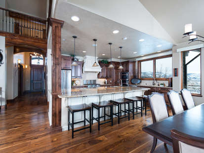 Open Kitchen to Dining Room