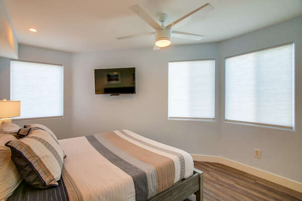 Second Floor Guest Bedroom in our Mission Beach San Diego Rental