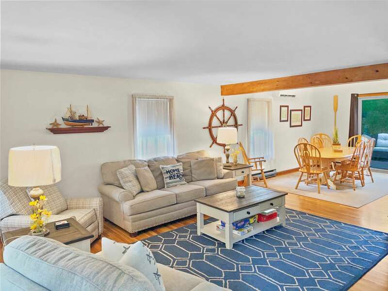 Enter The Cape Escape! All New wood floors-Open concept living- 180 Hardings Beach Road Chatham Cape Cod - New England Vacation Rentals