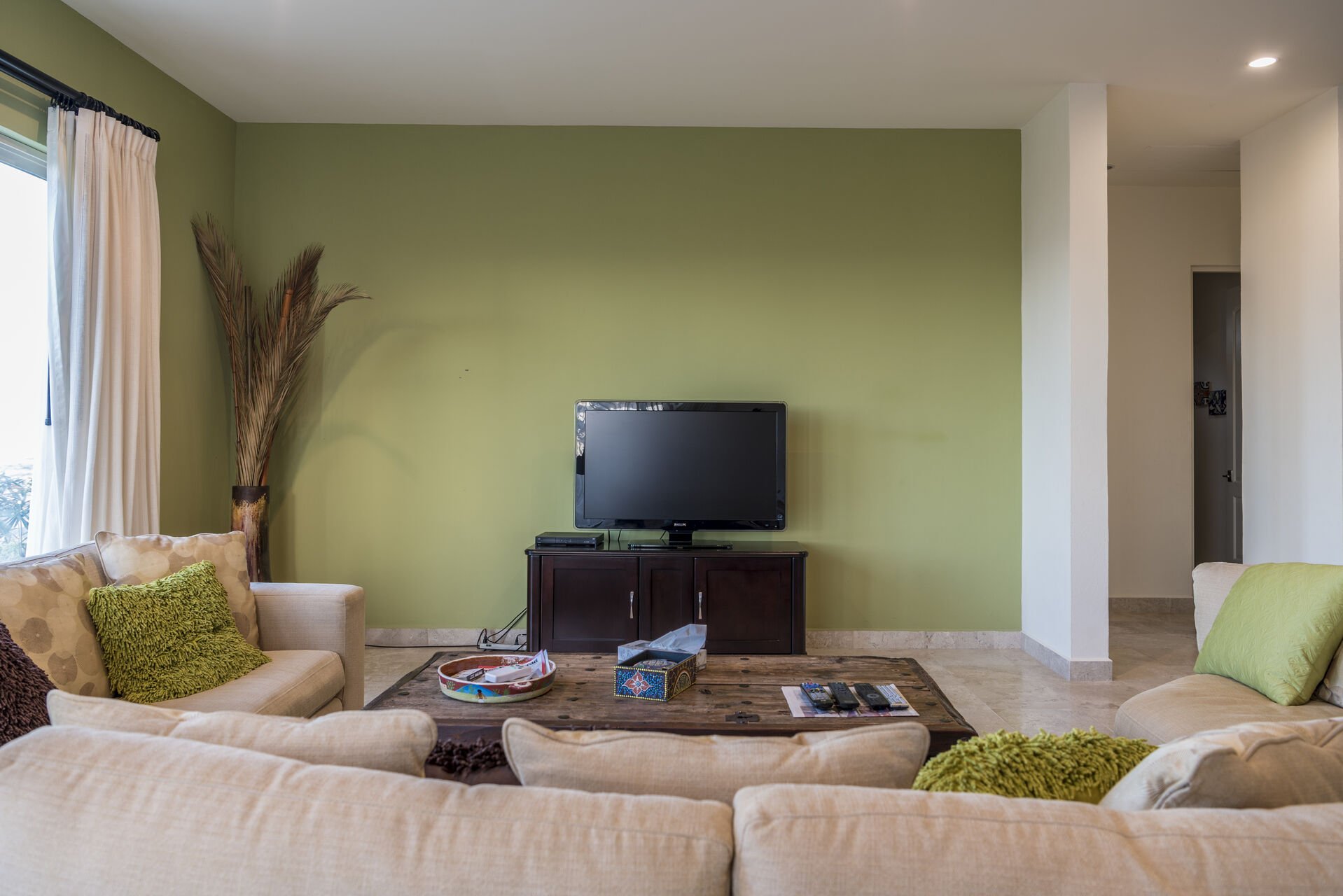 Living room TV area