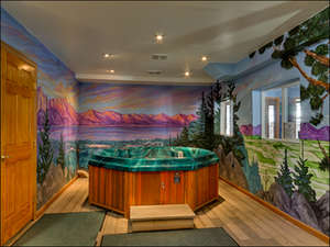 An Oasis for a Hot Tub