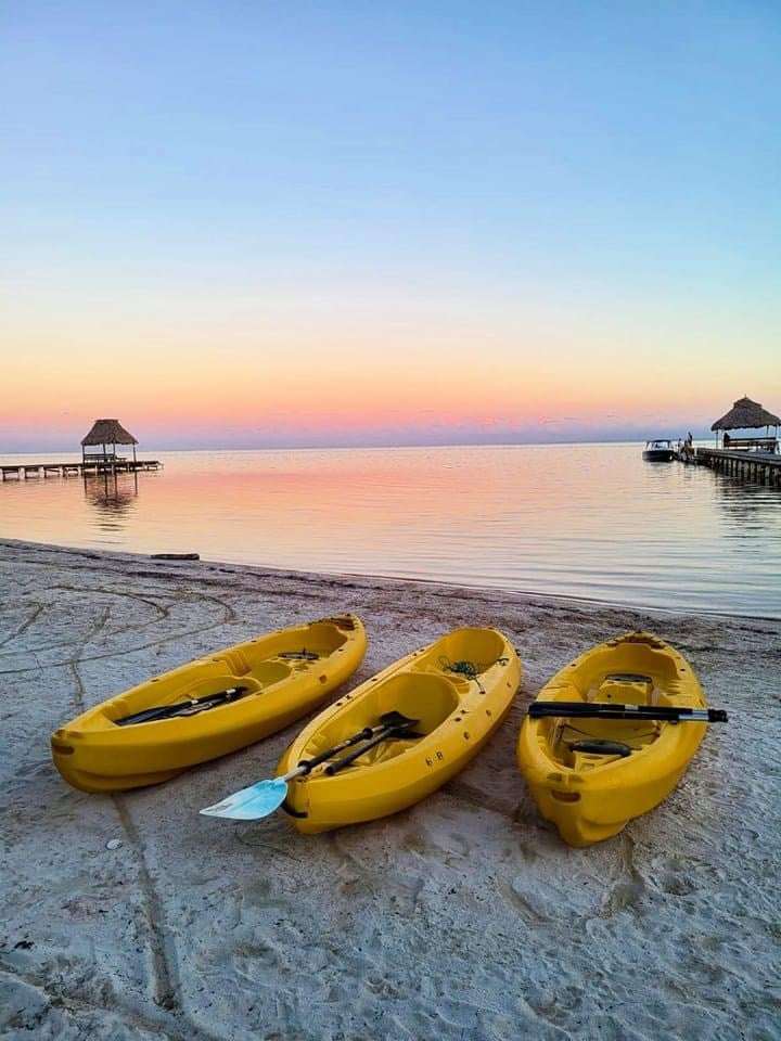 Complimentary use of Kayaks for Indigo guests