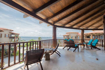 Enjoy a panoramic view of the property from this 3rd floor view