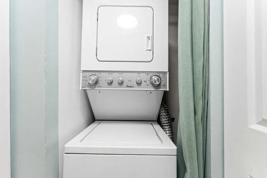 Washer and dryer onsite for your convenience