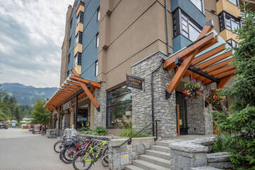 Unbeatable location at the base of Whistler Mountain
