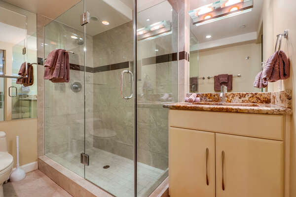 Full Bathroom with Walk-In Shower
