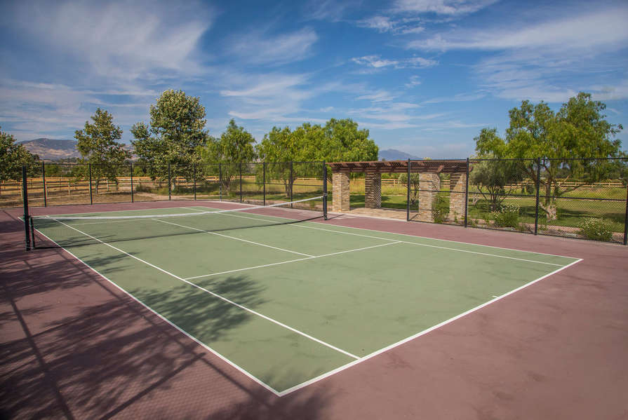 Enjoy some tennis at the home court!