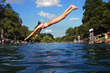There is nothing quite like Austin's Barton Springs Pool, voted 